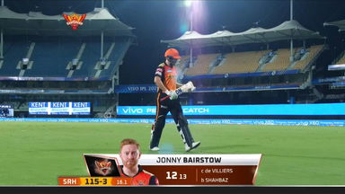 M06: SRH vs RCB – Jonny Bairstow Wicket