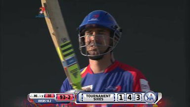 M16: DD vs MI –  Kevin Pietersen Six