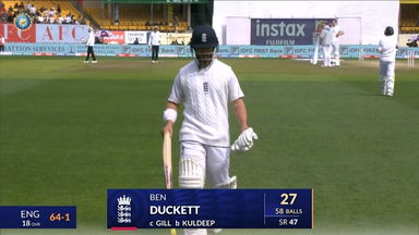 IND vs ENG 2024, 5TH Test: Ben Duckett Wicket