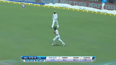 IND vs SL 2017, 1st Test Day 3: Mohammed Shami Wicket