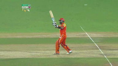 M7: KKR vs LIO –  Ahmed Shehzad Wicket