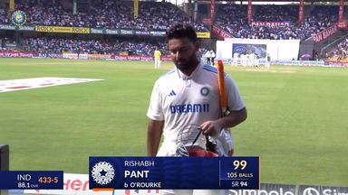 IND vs NZ 2024, 1ST Test: Rishabh Pant Wicket