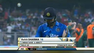 5TH ODI: IND vs SA – Rohit Sharma Wicket