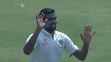 India VS NZ 2016, 3rd Test day 3 - Ross Taylor Wicket