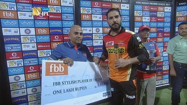 M40: DD vs SRH – FBB Stylish player of the day – Yuvraj Singh