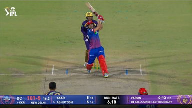 IPL 2026 M51: DC vs KKR - Ashutosh Sharma Six