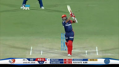 M32: DD vs RR – Prithvi Shaw Six