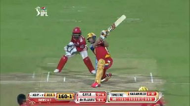 M40: RCB vs KXIP – AB de Villiers Six