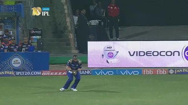 M7: MI vs KKR  – Fall Of Wickets