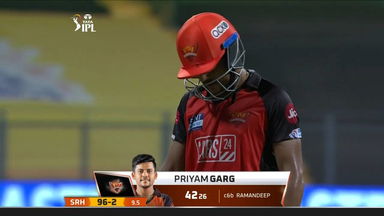 M65: MI vs SRH – Priyam Garg Wicket