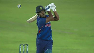 IND vs SL 2022, 2ND T20I: Sanju Samson Six