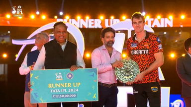 TATA IPL 2024: Runners Up Award - Sunrisers Hyderabad