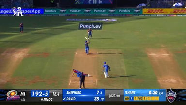 M20: MI vs DC – Tim David Six