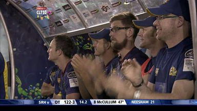Q6: SRH vs OT –  Brendon McCullum Six