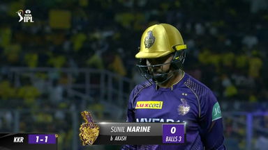 M33: KKR vs CSK – Sunil Narine Wicket