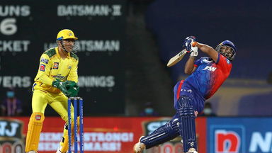 Audacious Pant takes on Theekshana in his own style