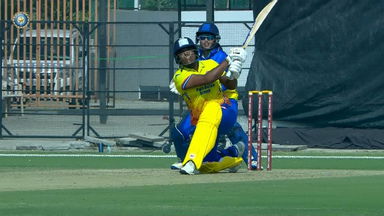 Senior Womens One Day Trophy 2024 QF1, Railways vs Maharashtra: Sixathon! Kiran Navgire's blistering knock of 64(25)