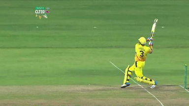 M8: DOL vs CSK –  Suresh Raina Six