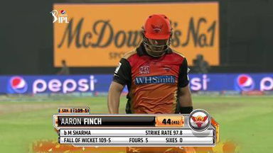 M17: SRH vs CSK– Fall of Wickets