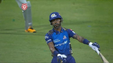 Hardik Pandya's lightening fast 30*(11)