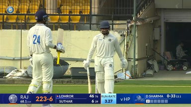 Ranji Trophy 2024/25, Himachal Pradesh vs Rajasthan: Mahipal Lomror's stroke-filled 99(136)