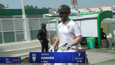 IND vs SA 2025, 1st Test: Simon Harmer Wicket