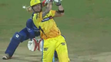M47: CSK vs RR – Brendon McCullum Six