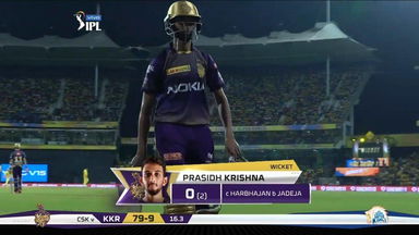 M23: CSK vs KKR – Prasidh Krishna Wicket