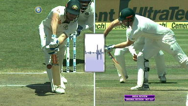 IND vs AUS 2017 - 3rd Test day 1 : Shaun Marsh Wicket