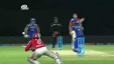 M43: MI vs KXIP – Nitish Rana Wicket