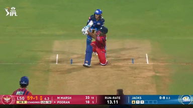 IPL 2026 M47: MI vs LSG - Nicholas Pooran Six