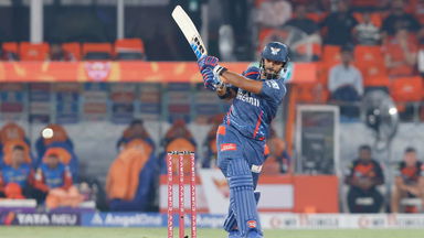 Monster hits! Pooran announces his arrival in style