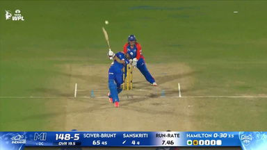 Six: Match 13, Delhi Capitals vs Mumbai Indians, WPL 2026: Sanskriti Gupta Six