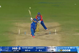 Six: Match 13, Delhi Capitals vs Mumbai Indians, WPL 2026: Sanskriti Gupta Six