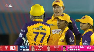 Super save: Anjali Sarvani's fine fielding effort