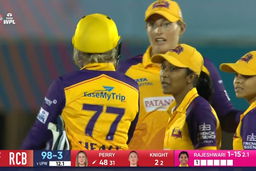 Super save: Anjali Sarvani's fine fielding effort