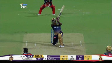 M17: RCB vs KKR – Andre Russell Six