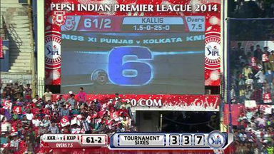 M34: KXIP vs KKR –   Virender Sehwag Six