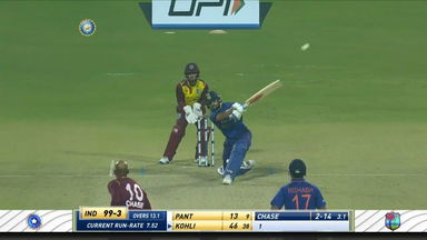 IND vs WI 2022, 2ND T20I: Virat Kohli Six