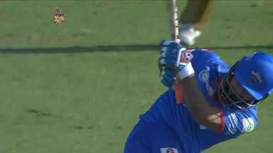 Rishabh Pant's unorthodox Six