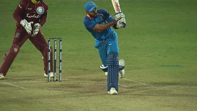 IND vs WI 2018, 3rd ODI: Virat Kohli Six