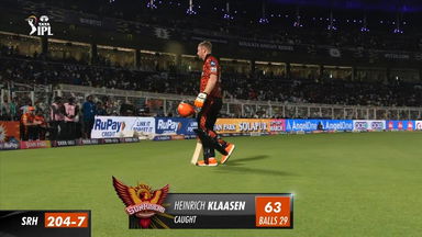 M03: KKR vs SRH – Heinrich Klaasen Wicket