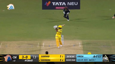 M07: CSK vs GT – Rachin Ravindra Six