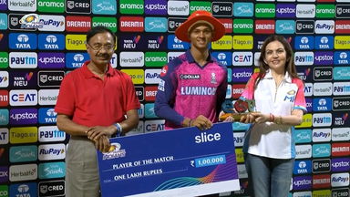 M42: MI vs RR – Man of the Match – Yashasvi Jaiswal