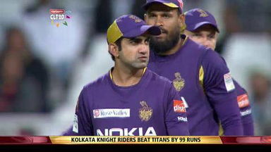M16: KKR vs TTN – Links b Narine