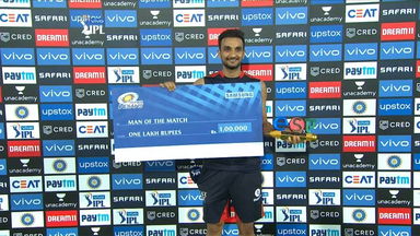 M01: MI vs RCB – Man of the Match – Harshal Patel