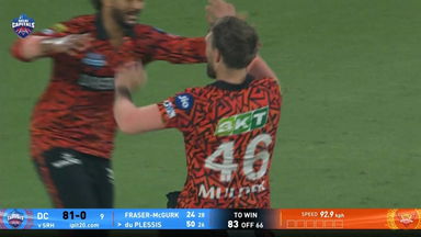 IPL 2025 M10: DC vs SRH - Faf Du Plessis Wicket