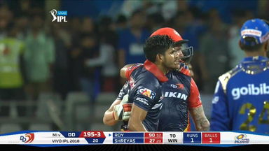 The thrilling last over at Wankhede