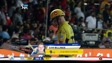M24: RCB vs CSK – Sam Billings Wicket