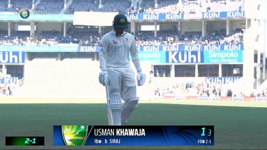 IND vs  AUS 2023, 1ST Test: Usman Khawaja Wicket
